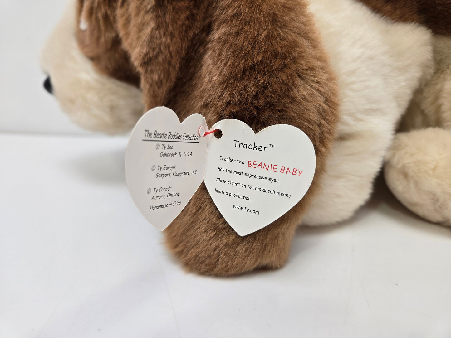 Ty Beanie Buddy “Tracker” the Basset Hound (11.5 inch)