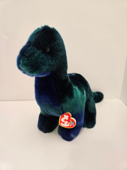 Ty Beanie Buddy “Bronty” the Brontosaurus Dinosaur - Exact Colouring Varies! (10 inch)