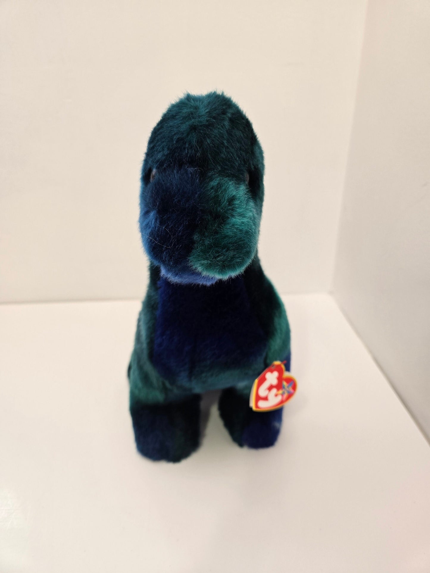 Ty Beanie Buddy “Bronty” the Brontosaurus Dinosaur - Exact Colouring Varies! (10 inch)