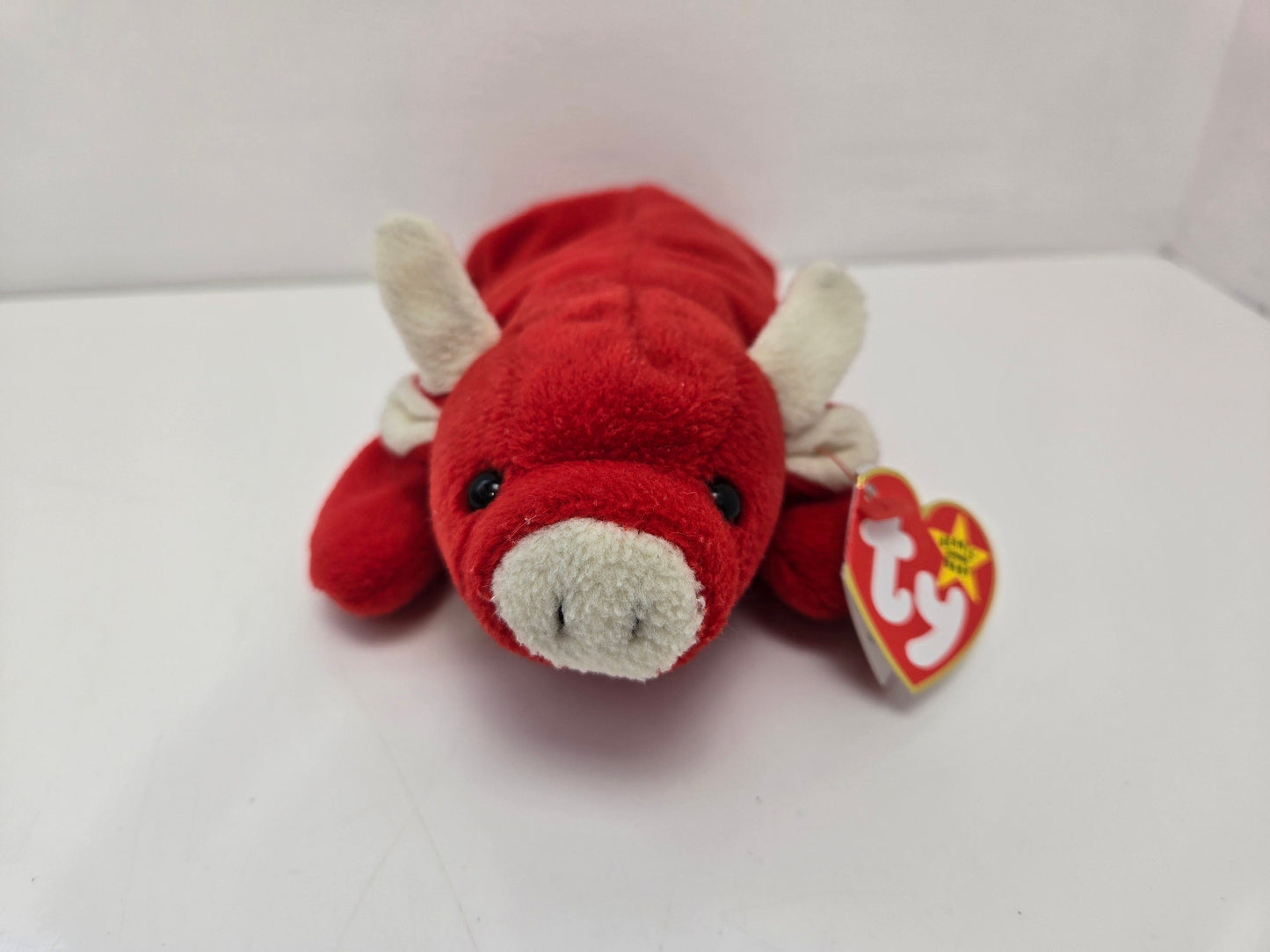 Ty Beanie Baby “Tabasco“ the Bull - Non Mint Tush! *Rare* (9 inch)