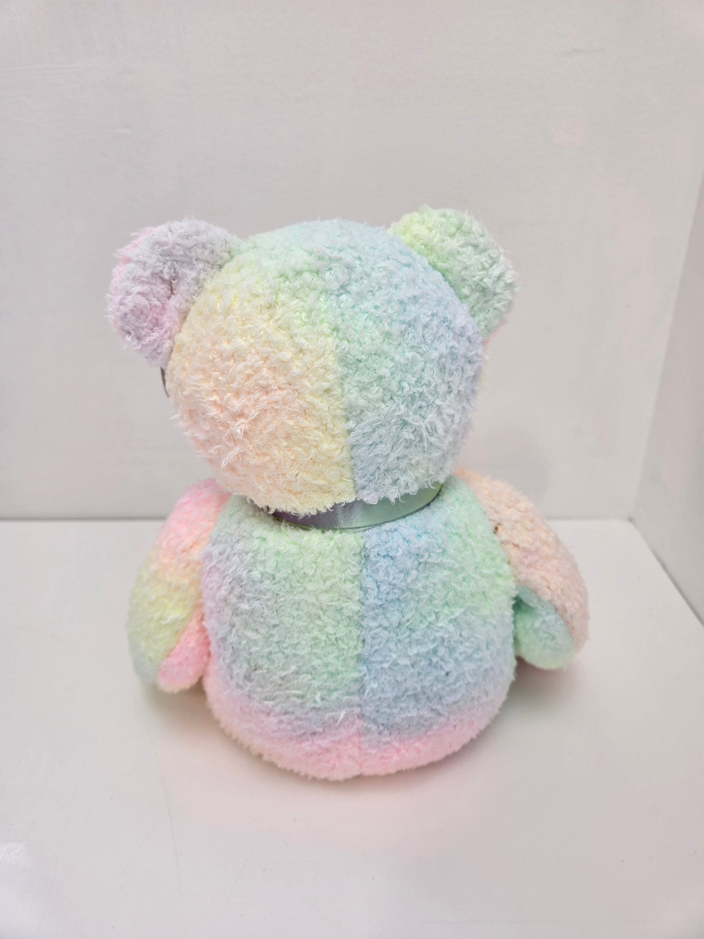 Ty Beanie Buddy “Groovy” the tie dye bear *Exact Colouring Varies* (13.5 inch)