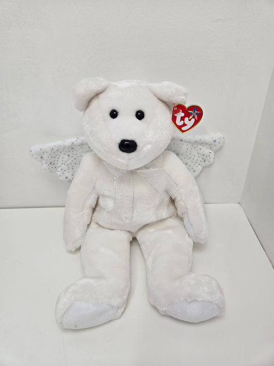 Ty Beanie Buddy “Herald” the Angel Bear  (13.5 inch)