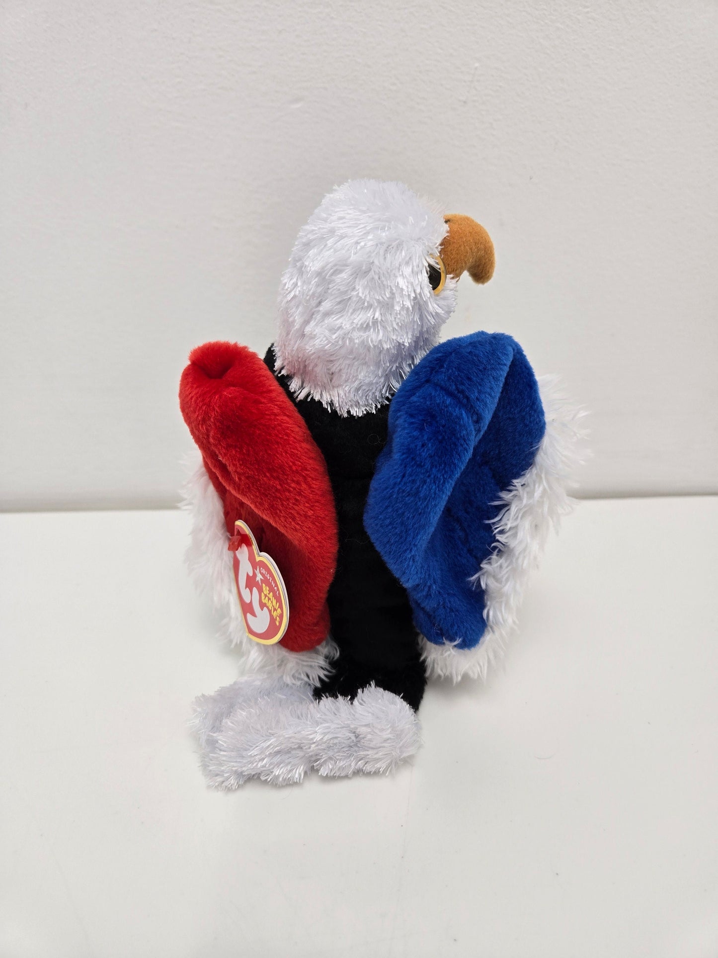 Ty Beanie Baby “Free” the Eagle - Internet Exclusve - Black Chest Version (5.5 inch)