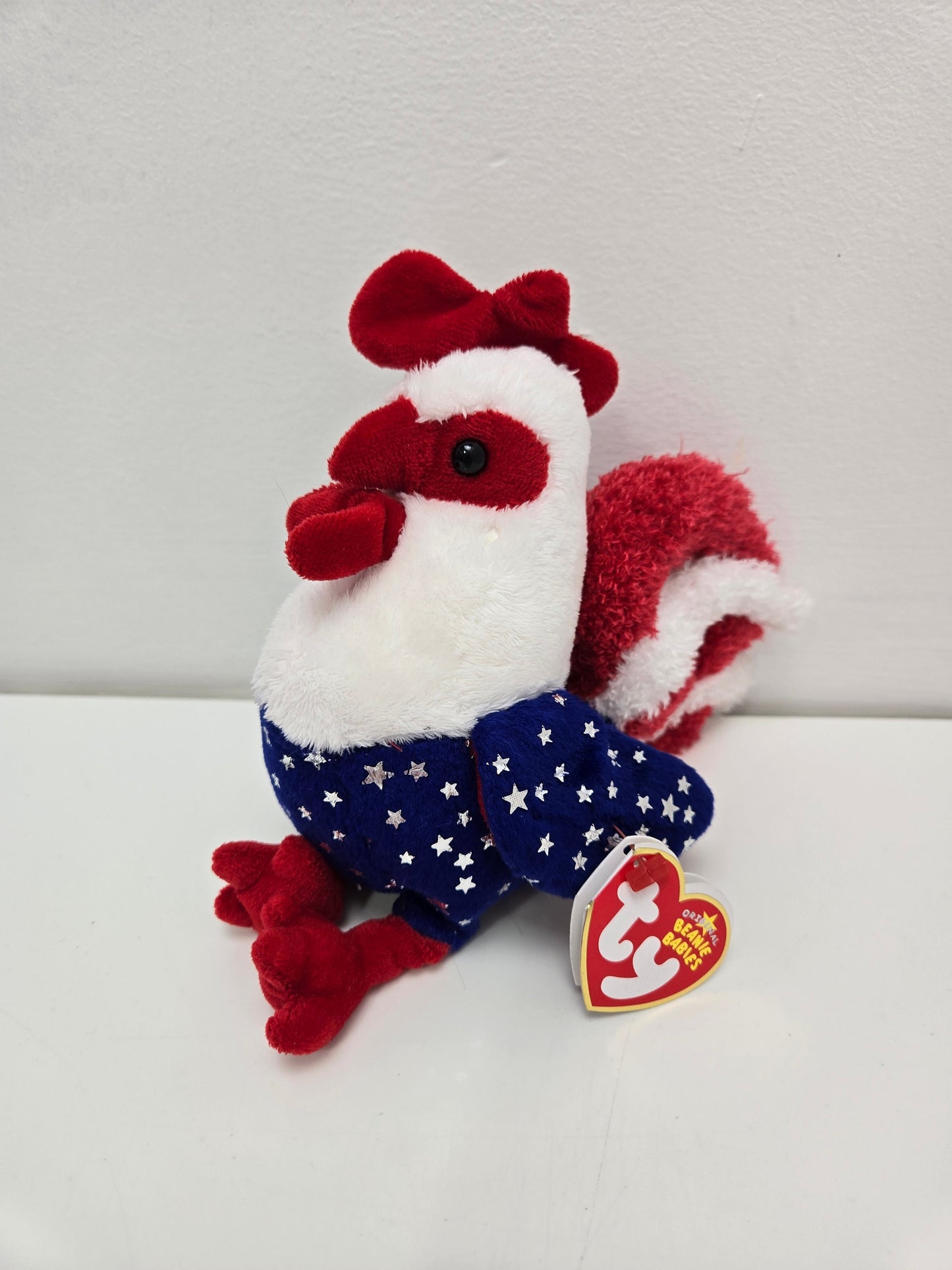 Ty Beanie Baby “Homeland” the American Rooster (6 inch)