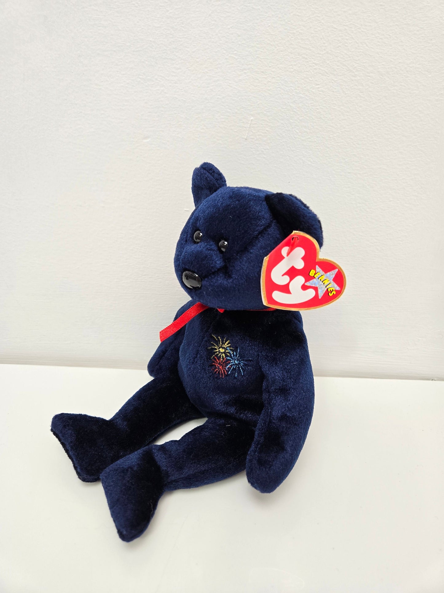 Ty Beanie Baby “Sparks” the New Years Bear - UK Exclusive (8.5 inch)