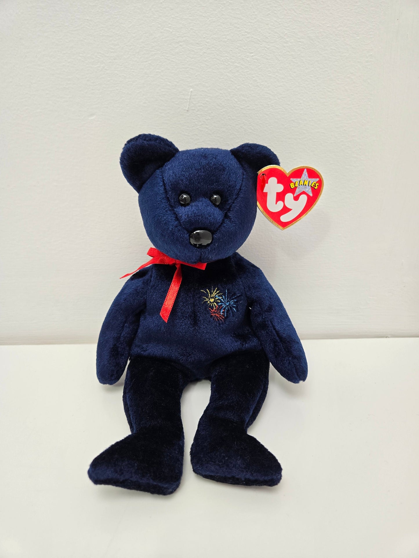 Ty Beanie Baby “Sparks” the New Years Bear - UK Exclusive (8.5 inch)