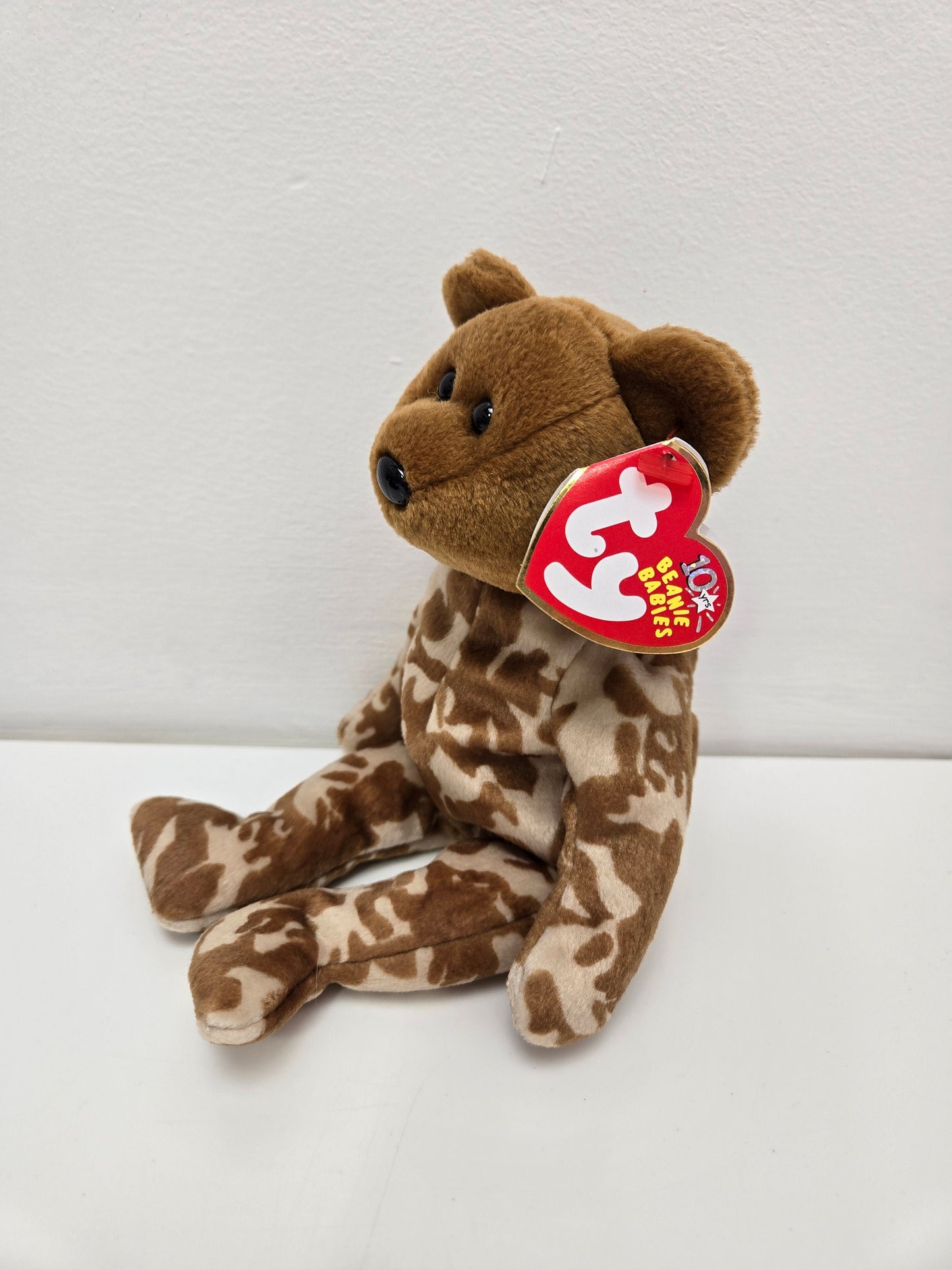 Ty Beanie Baby “Hero” the Military Bear - UK Exclusive Version (8.5 inch)