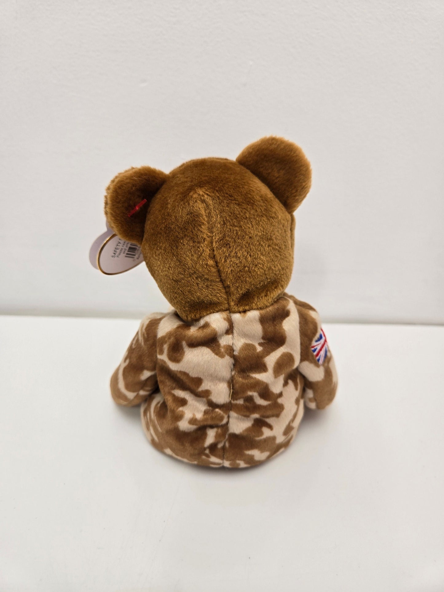 Ty Beanie Baby “Hero” the Military Bear - UK Exclusive Version (8.5 inch)