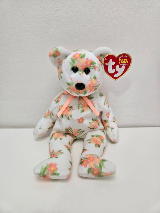 Ty Beanie Baby “Hannah” the Floral Bear - Asia Pacific Exclusive (8.5 inch)