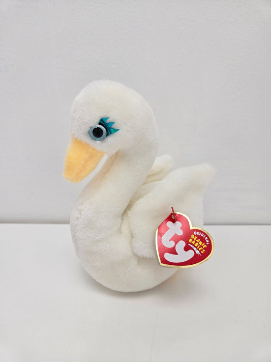 Ty Beanie Baby “Goddess” the White Swan (6 inch)