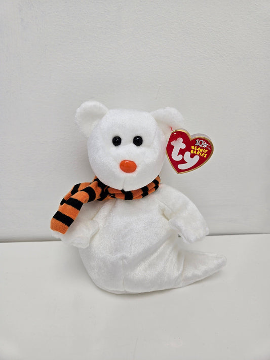 Ty Beanie Baby “Quivers” the Ghost Bear! (6.5 inch)