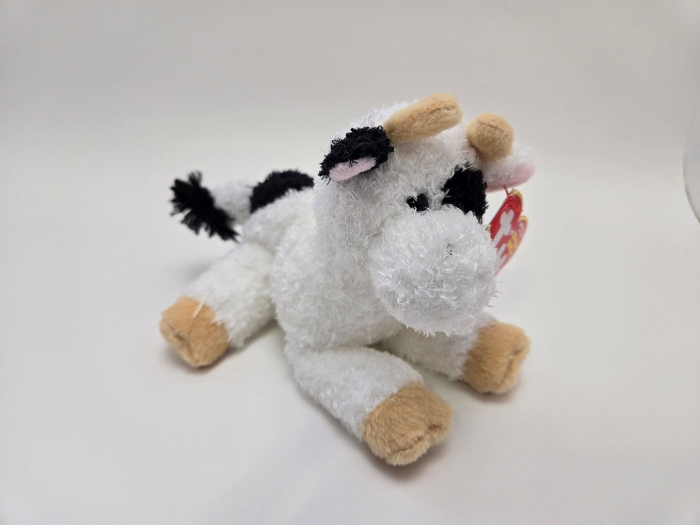 Ty Beanie Baby “Cornstalk” the Cow (7 inch)