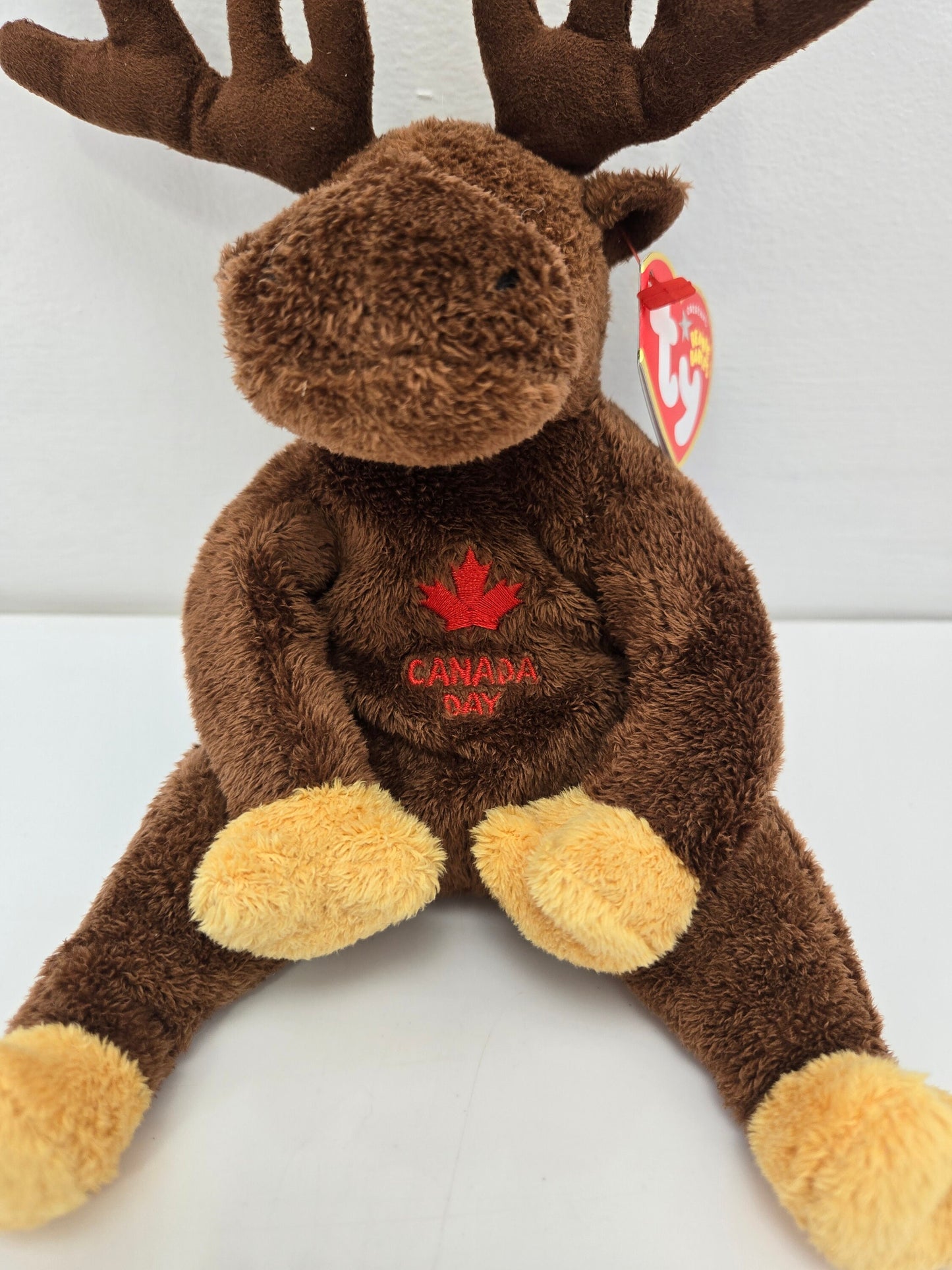 Ty Beanie Baby “Villager” the Canadian Moose - Canada Exclusive! (7 inch)