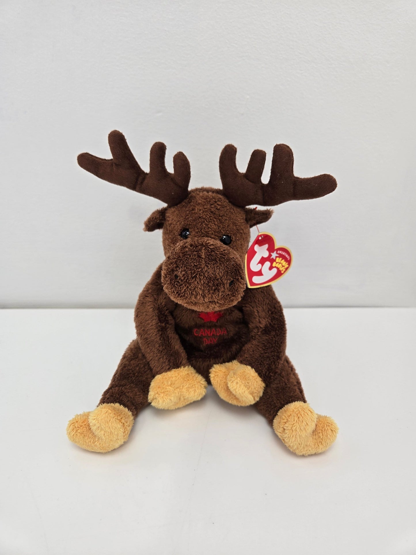 Ty Beanie Baby “Villager” the Canadian Moose - Canada Exclusive! (7 inch)