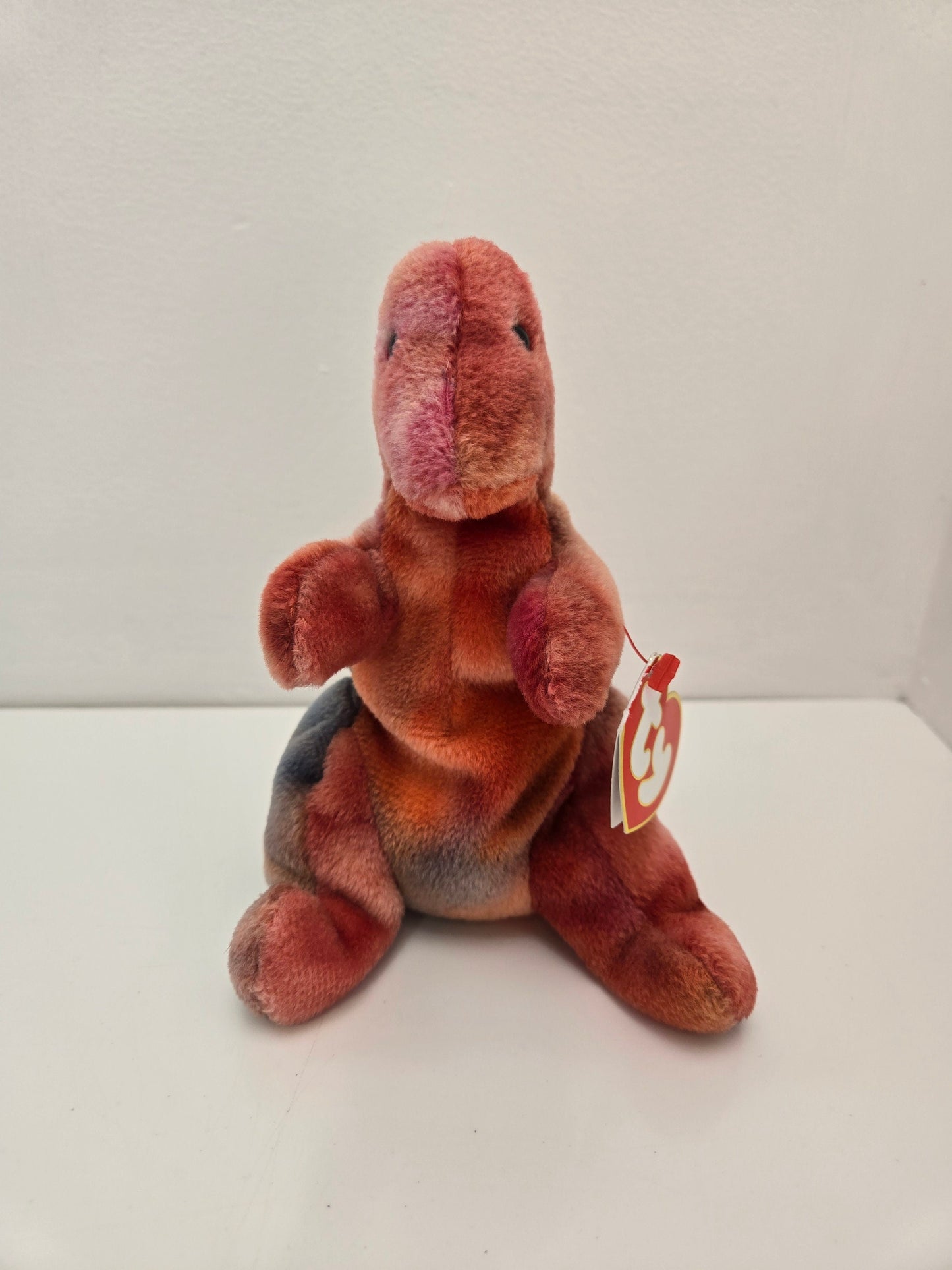 Ty Beanie Baby “Rex” the Tyrannosaurus Rex! 3rd Generation Hang tag *Near Mint* With 1st Generation Tush Tag