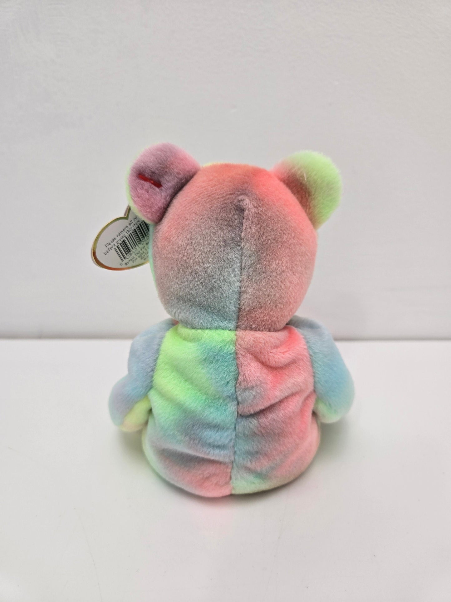 Ty Beanie Baby “Peace” the Tie-Dye Bear - Unique and One of a Kind! (8.5 inch)