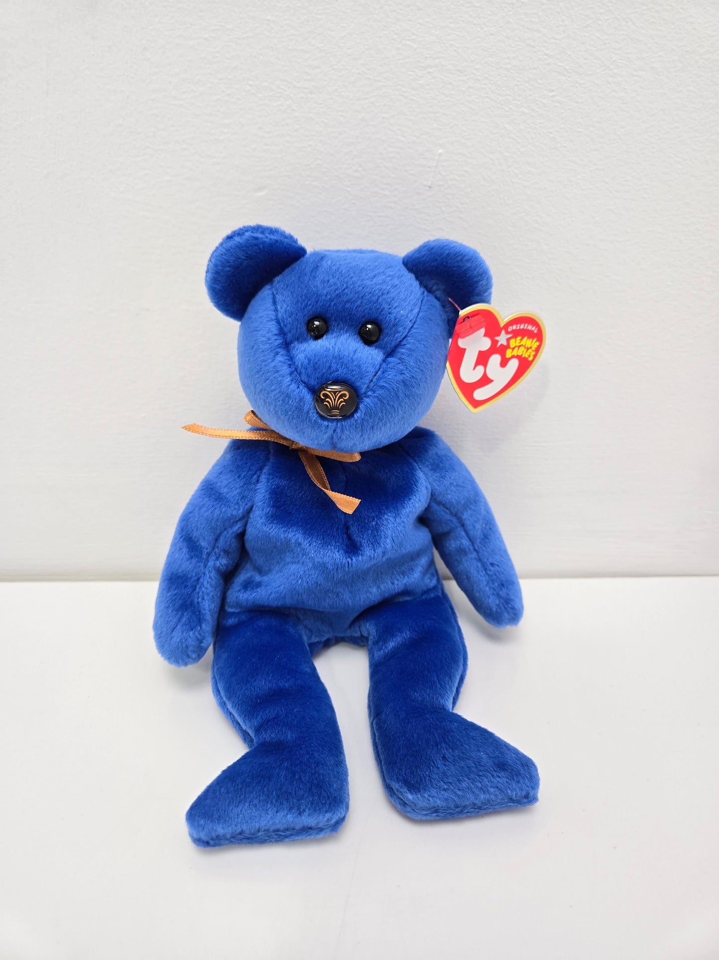 Ty Beanie Baby “Promise” the Blue Bear *Northwestern Mutual Exclusive —Rare!* (8.5 inch)