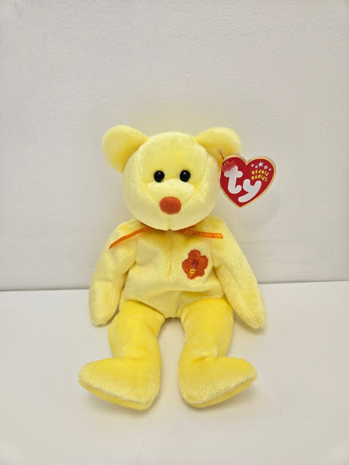 Ty Beanie Baby “Bunga Raya” the Malaysia  Exclusive Asia-Pacific Bear (8.5 inch)