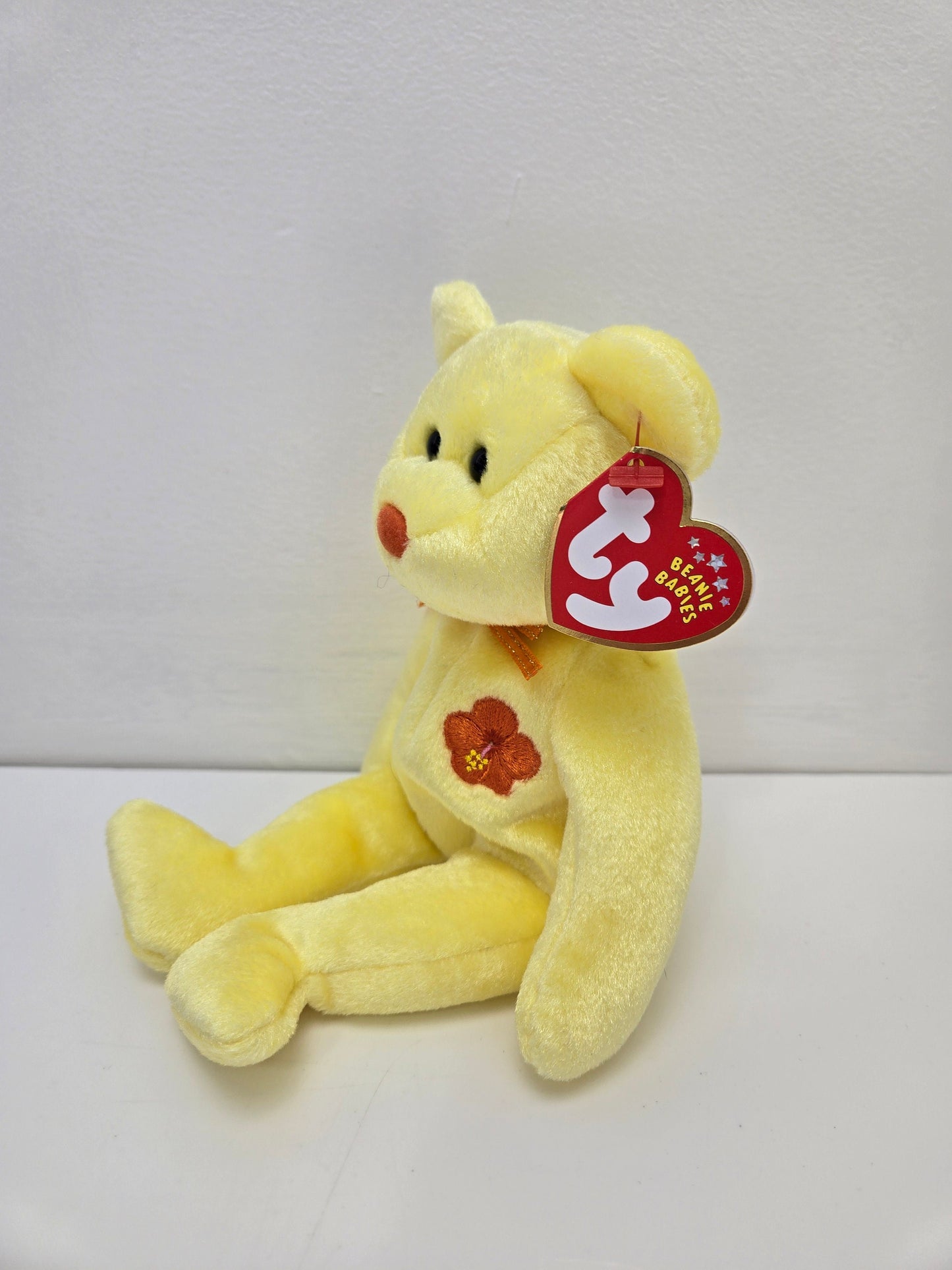 Ty Beanie Baby “Bunga Raya” the Malaysia  Exclusive Asia-Pacific Bear (8.5 inch)