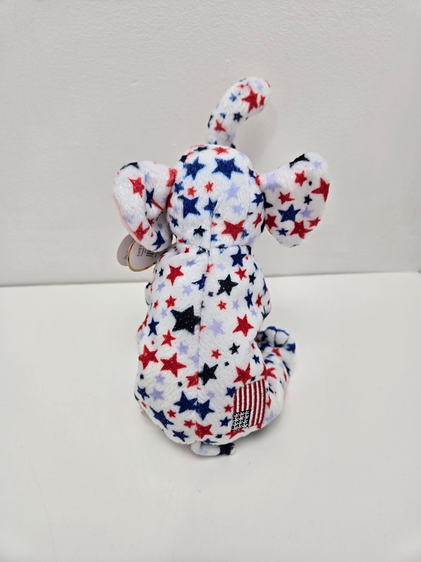 Ty Beanie Baby “Righty” the USA Elephant (7 inch)