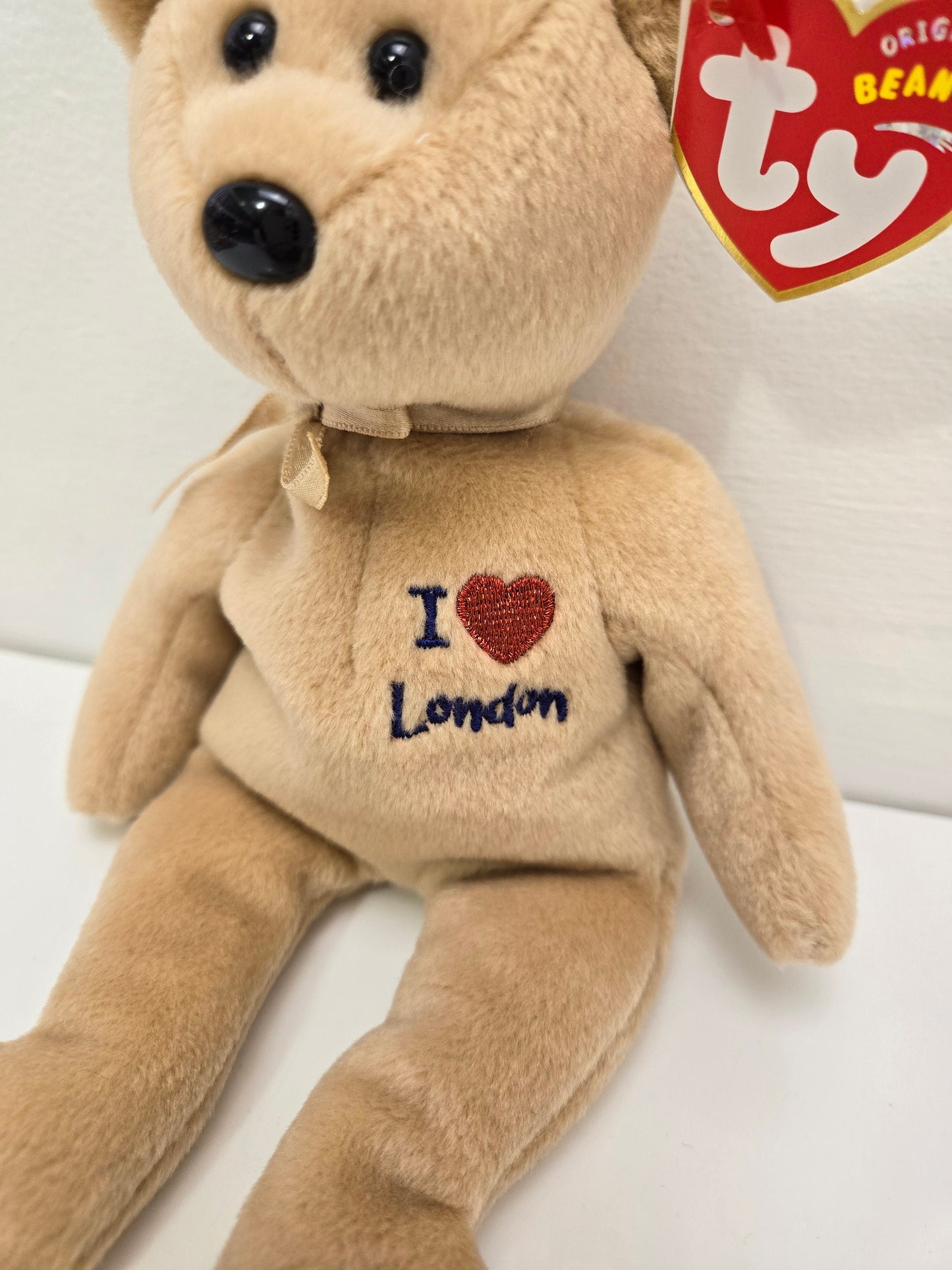 Ty Beanie Baby “London” the I Love London Bear - UK Exclusive (8.5 inch)