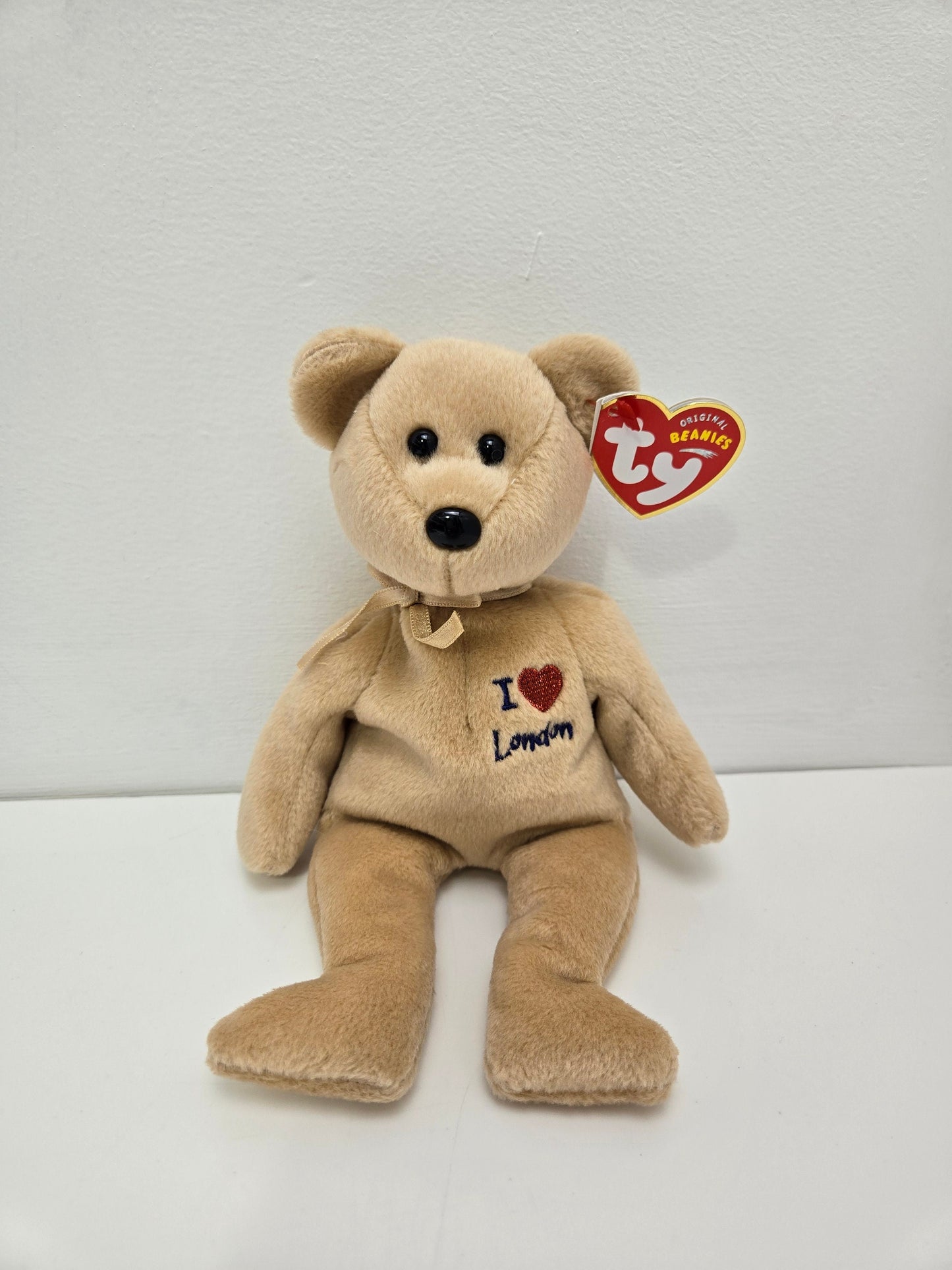 Ty Beanie Baby “London” the I Love London Bear - UK Exclusive (8.5 inch)