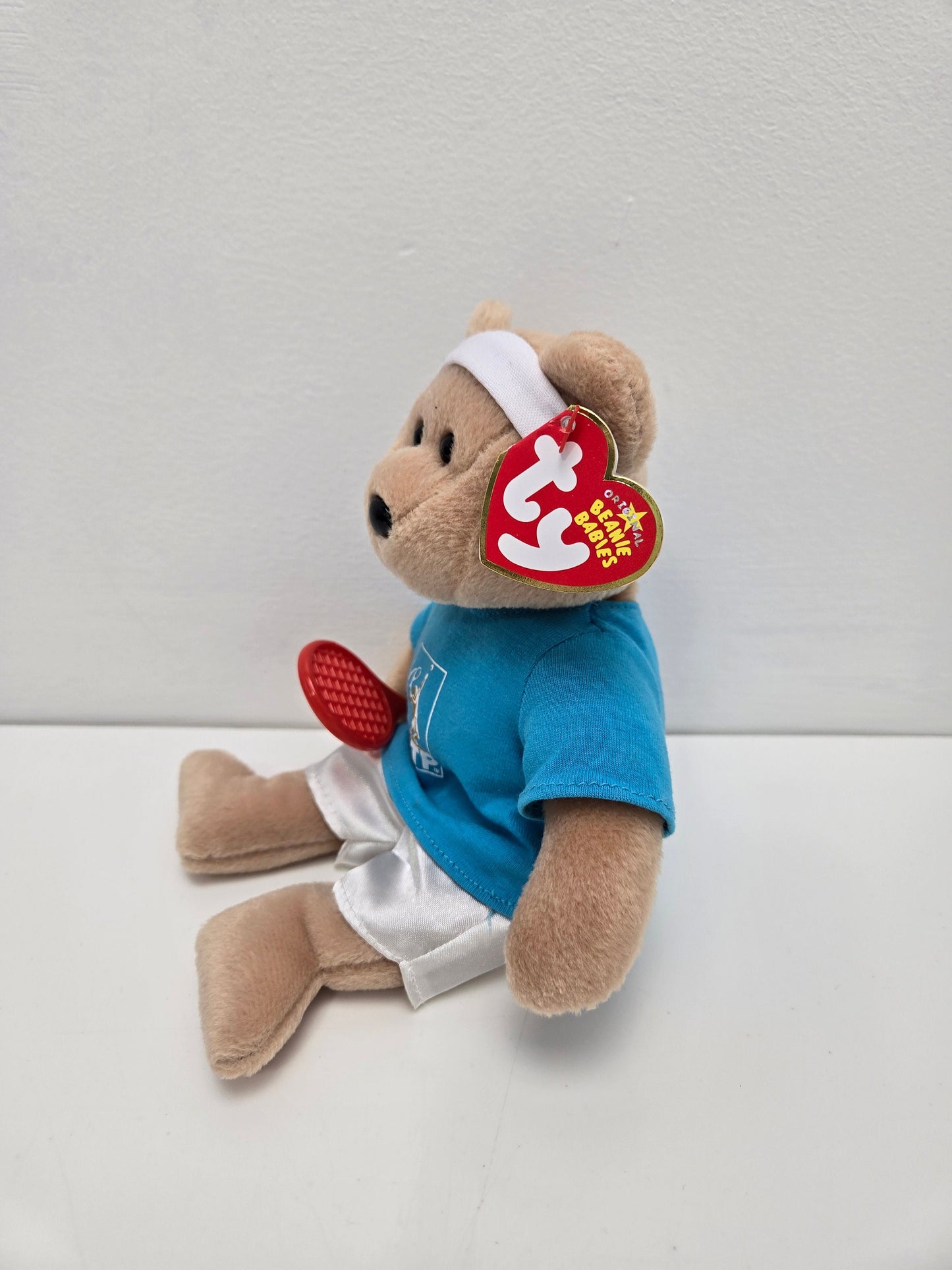 Ty Beanie Baby “Feder Bear” the Roger Federer Tennis Bear - Perfect Gift for Federer’s Retirement! (9 inch)