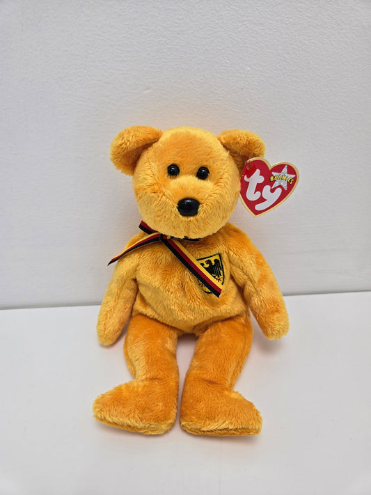 Ty Beanie Baby “Prinz Von Gold” the Bear *Germany Exclusive* (8.5 inch)