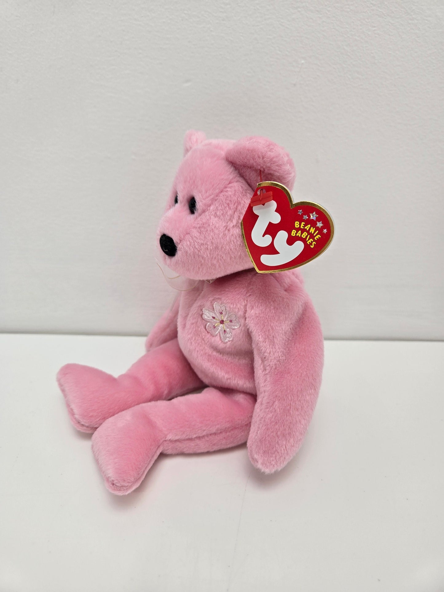 Ty Beanie Baby Bear “Sakura II” - Japan Exclusive - One of the 6 in the Asia Pacific Set (8.5 inch)