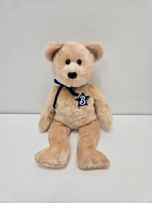 Ty Beanie Baby “Winstar” the Bear - UK Exclusive.- No Hang Tag! (8.5 inch)