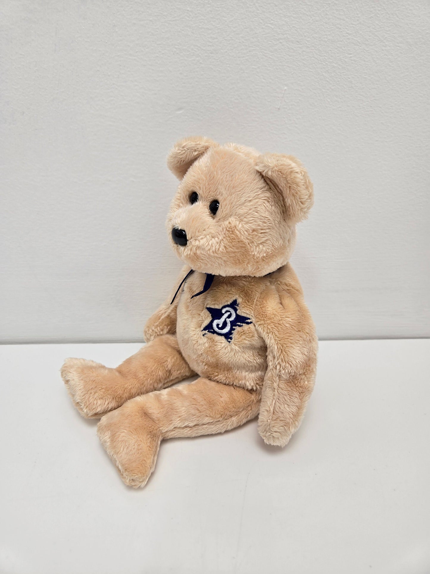 Ty Beanie Baby “Winstar” the Bear - UK Exclusive.- No Hang Tag! (8.5 inch)