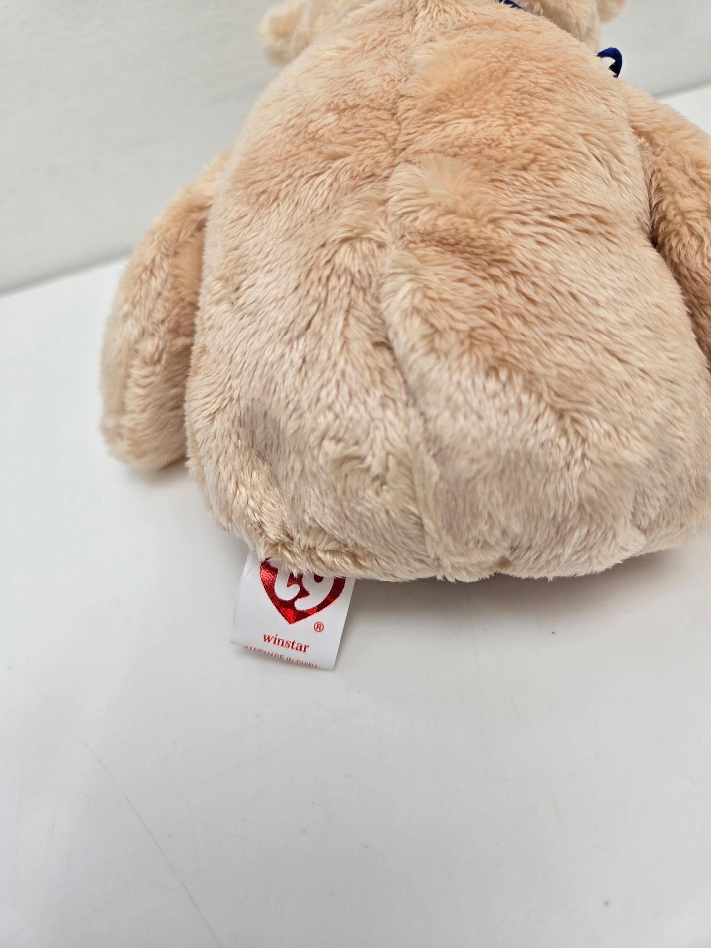 Ty Beanie Baby “Winstar” the Bear - UK Exclusive.- No Hang Tag! (8.5 inch)