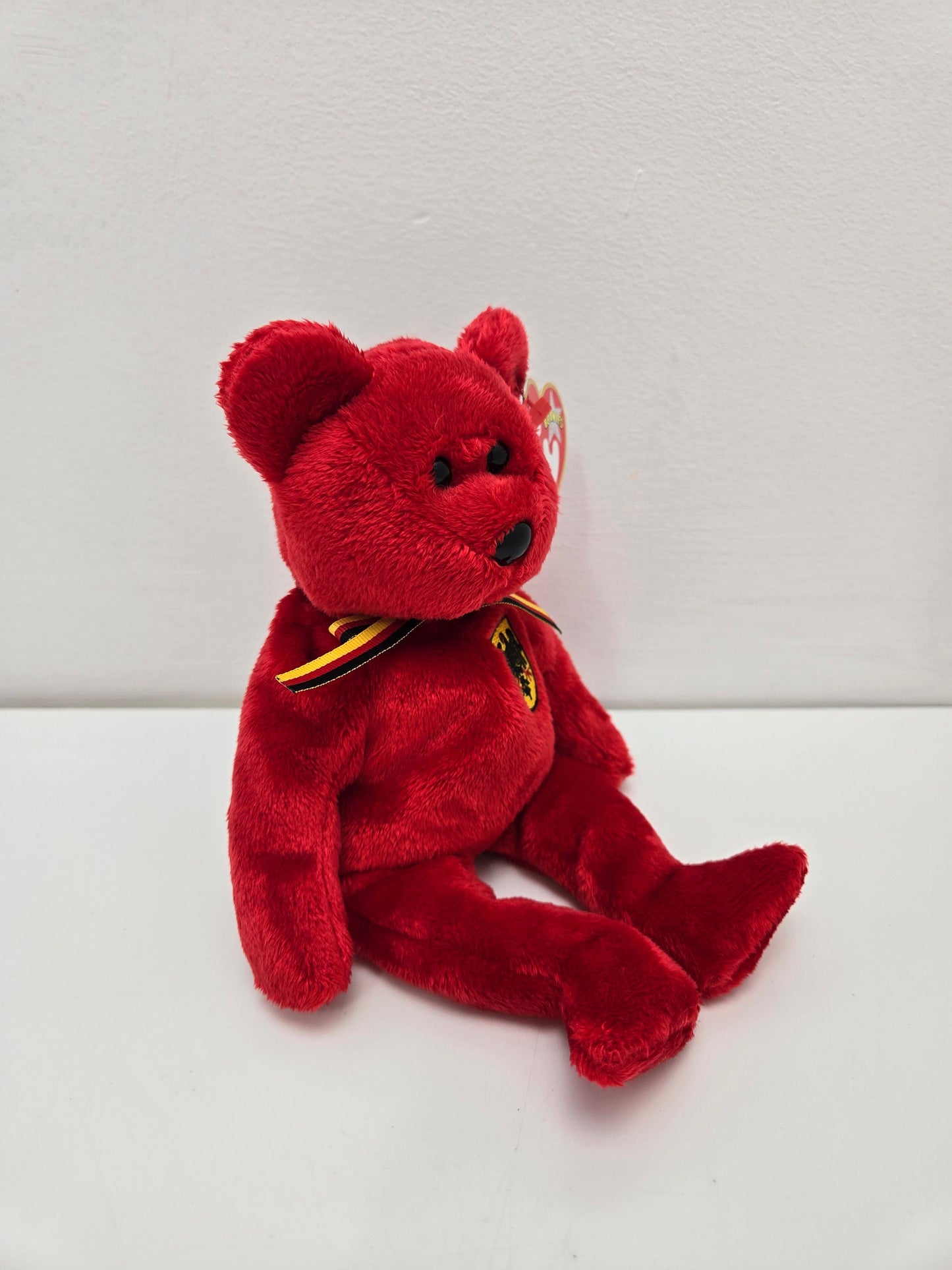 Ty Beanie Baby “Graf Von Rot” the Bear - Germany Exclusive (8.5 inch)