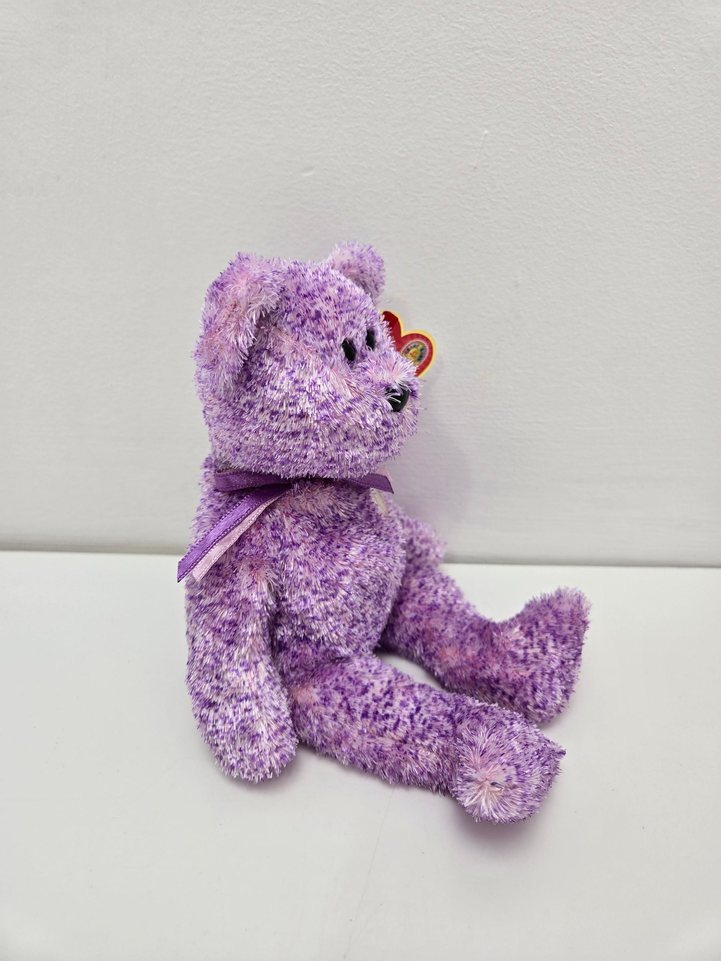 Ty Beanie Baby “Dabbles” the Adorable Purple Bear - Beanie Baby of the Month (8.5 inch)