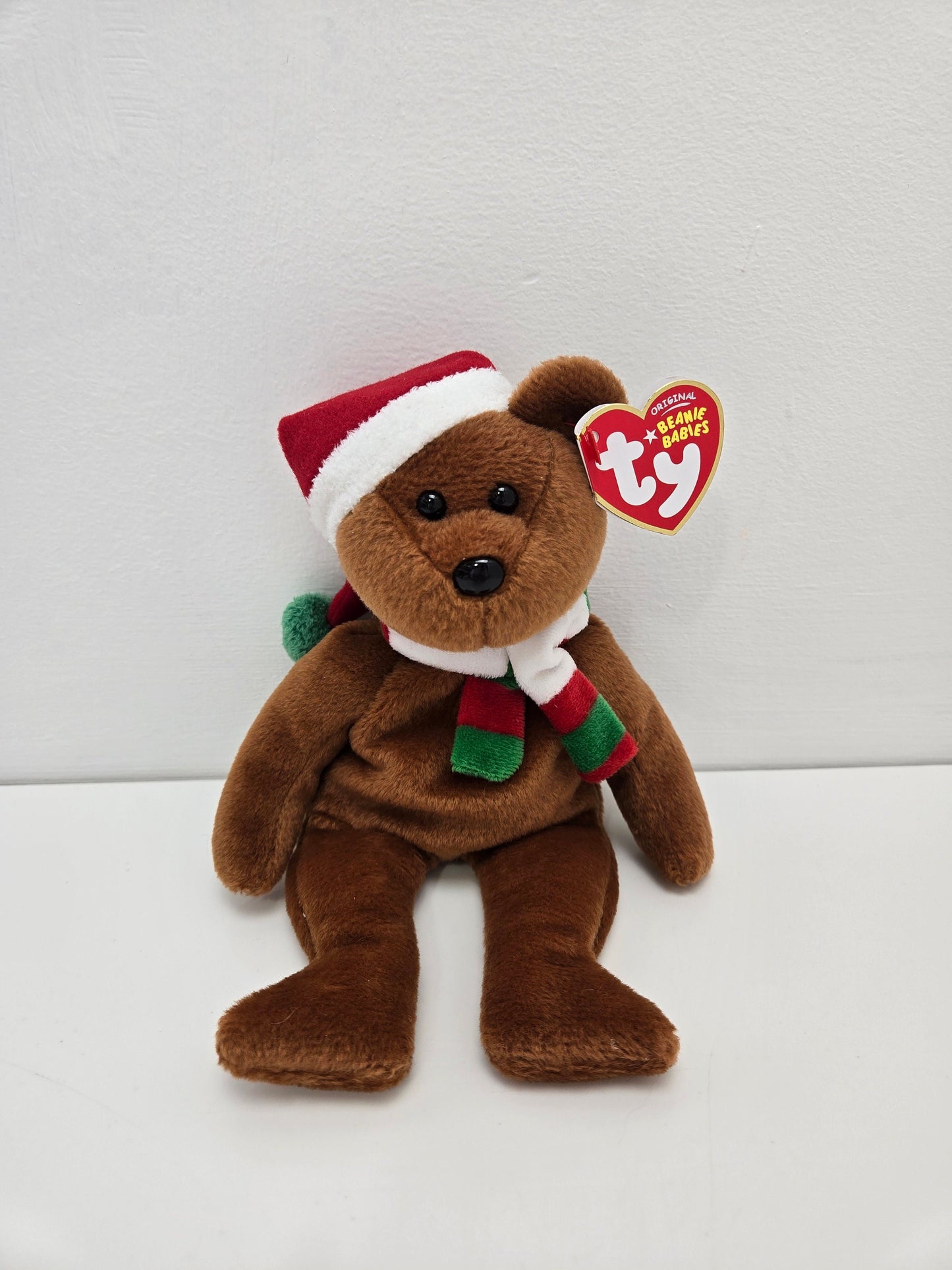 Ty Beanie Baby “Holiday Teddy” the Christmas Bear (8.5 inch)