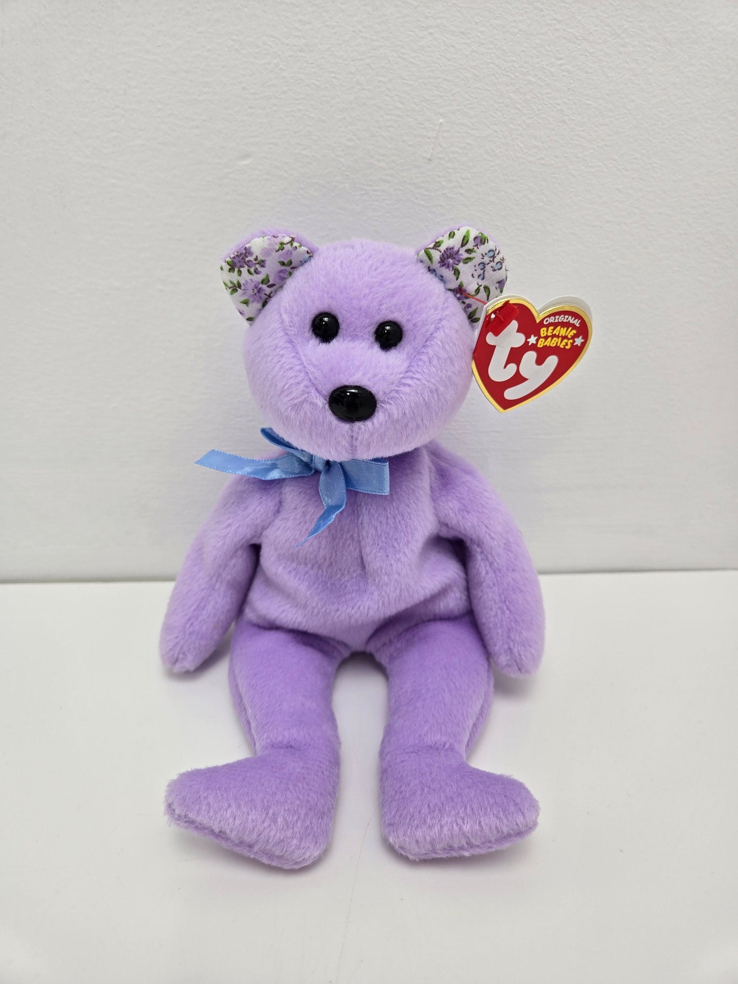 Ty Beanie Baby “Springer” the Purple Bear! *Rare* (8.5 inch)