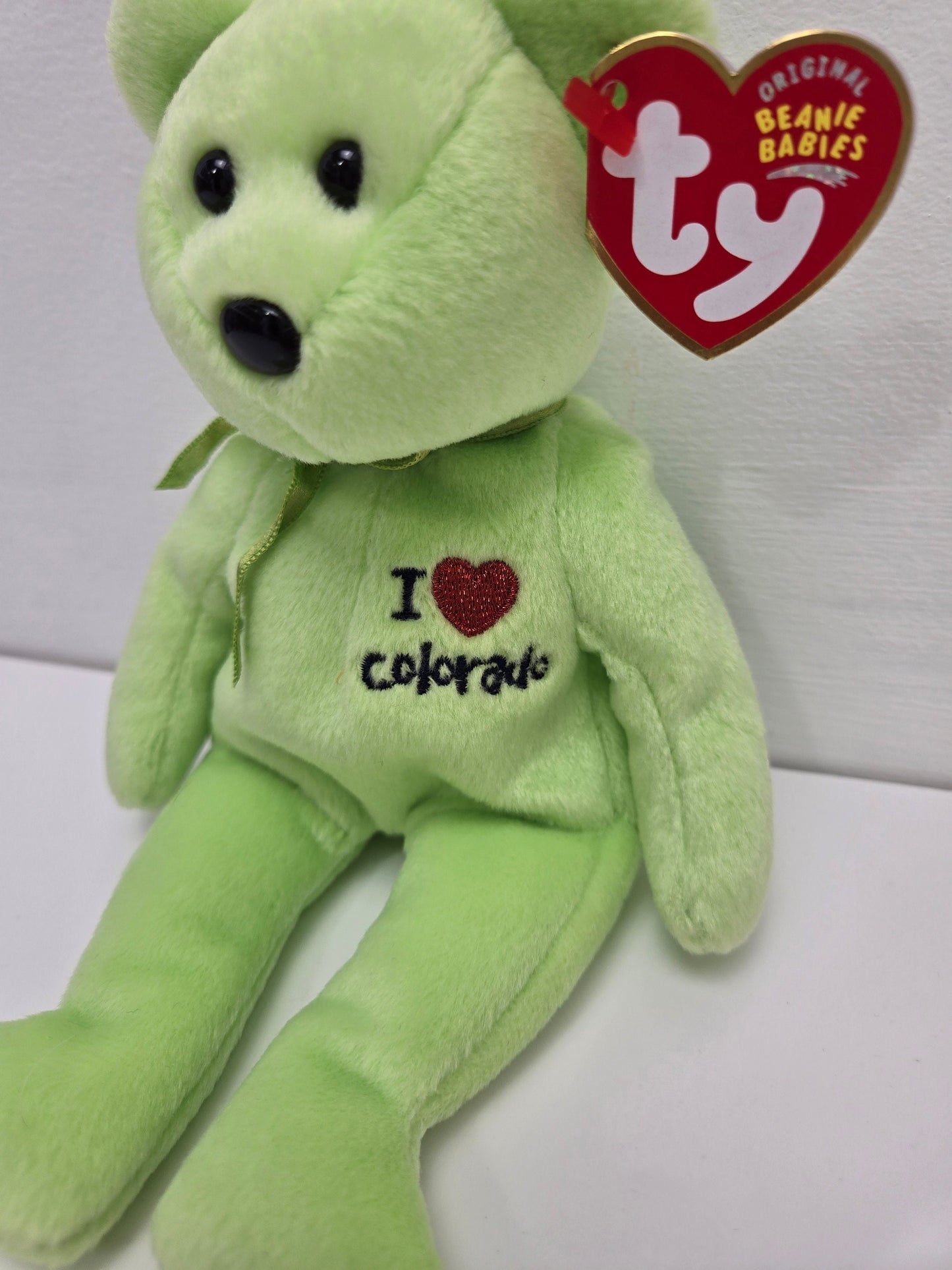 Ty Beanie Baby “Colorado” the I Love Colorado Bear - State Bear Exclusive (8.5 inch)