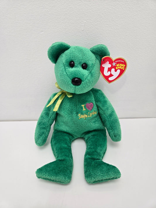 Ty Beanie Baby “South Carolina” the I Love South Carolina Bear - State Exclusive (8.5 inch)