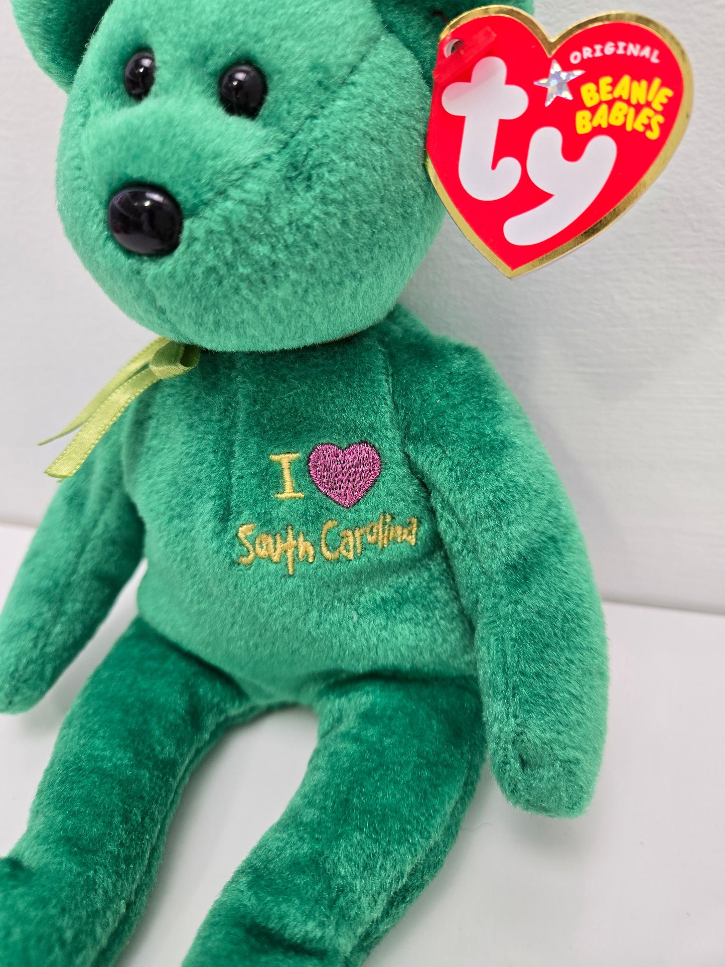 Ty Beanie Baby “South Carolina” the I Love South Carolina Bear - State Exclusive (8.5 inch)