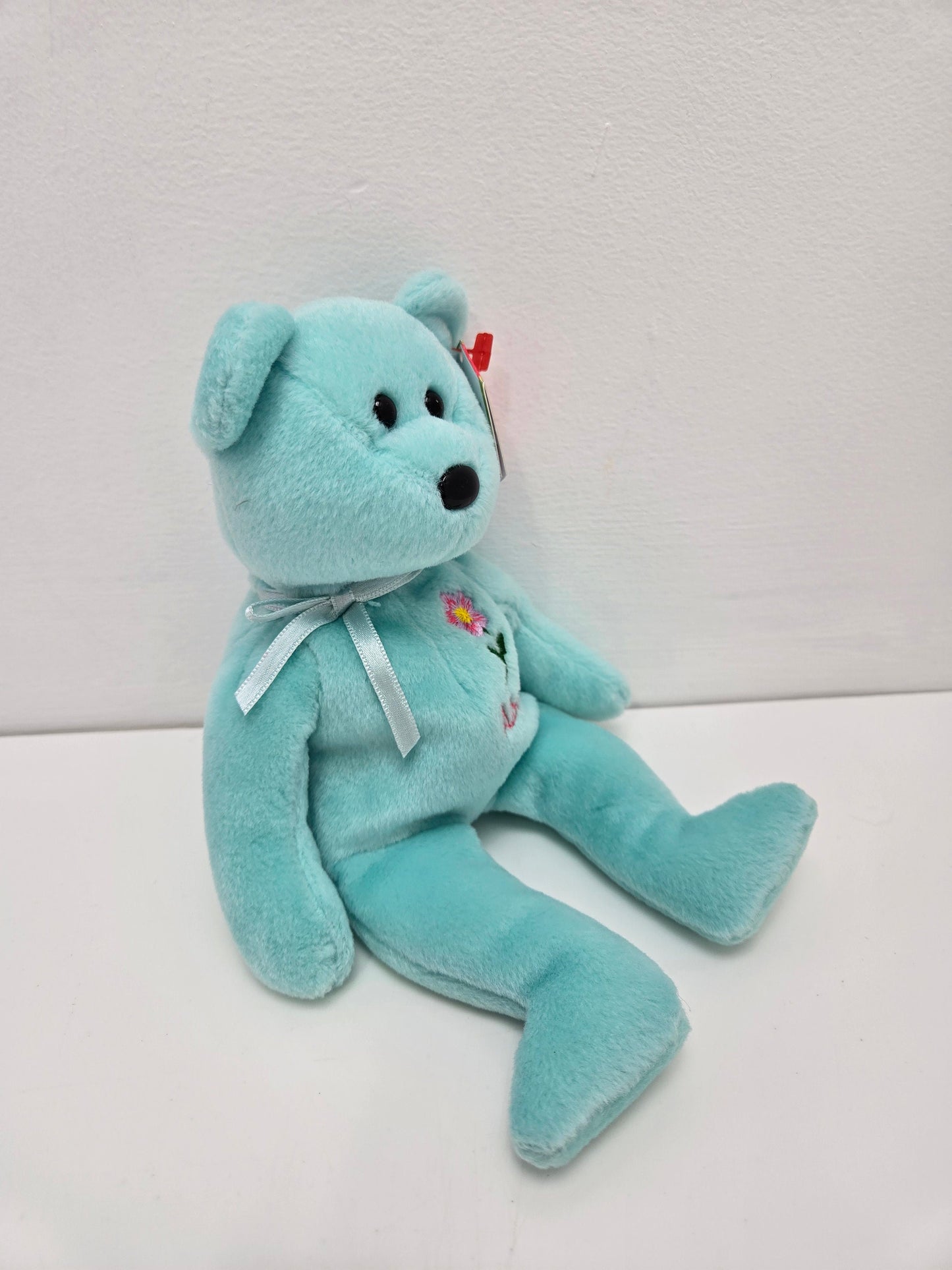 Ty Beanie Baby “Alberta Wild Rose” the Bear - Canada Show Exclusive (8.5 inch)