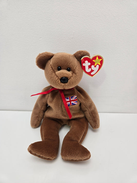 Ty Beanie Baby “Britannia” the Bear - UK Exclusive (8.5 inch)