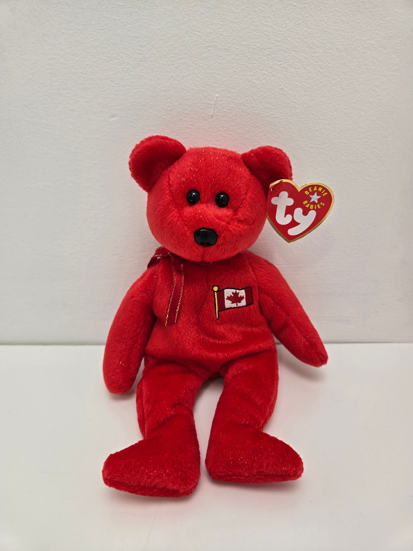 Ty Beanje Baby “Pierre” the Red Canadian Bear! *Canada Exclusive! (8.5 inch)