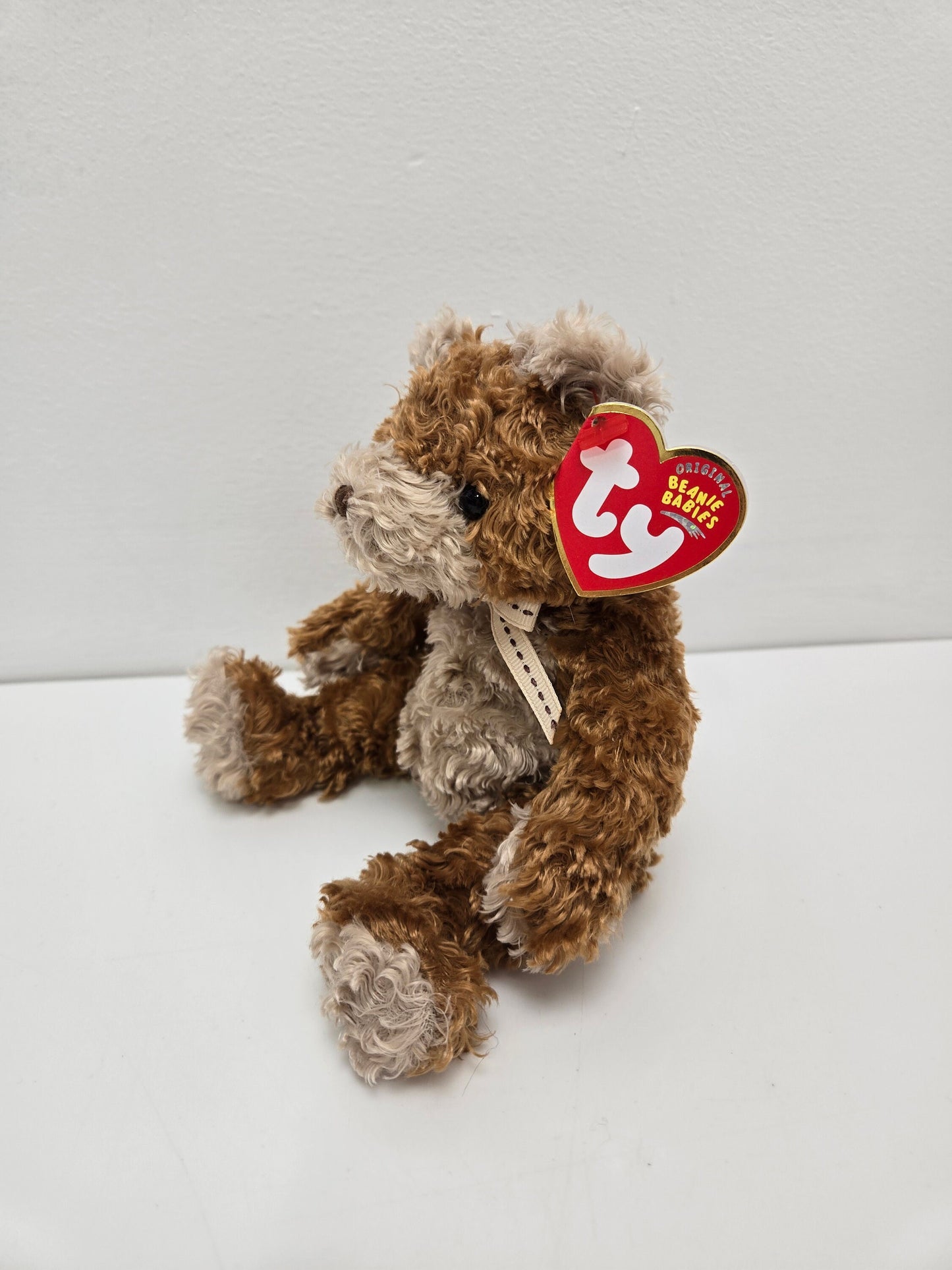 Ty Beanie Baby “Whittle” - Dark brown version - the Bear ! (7 inch)