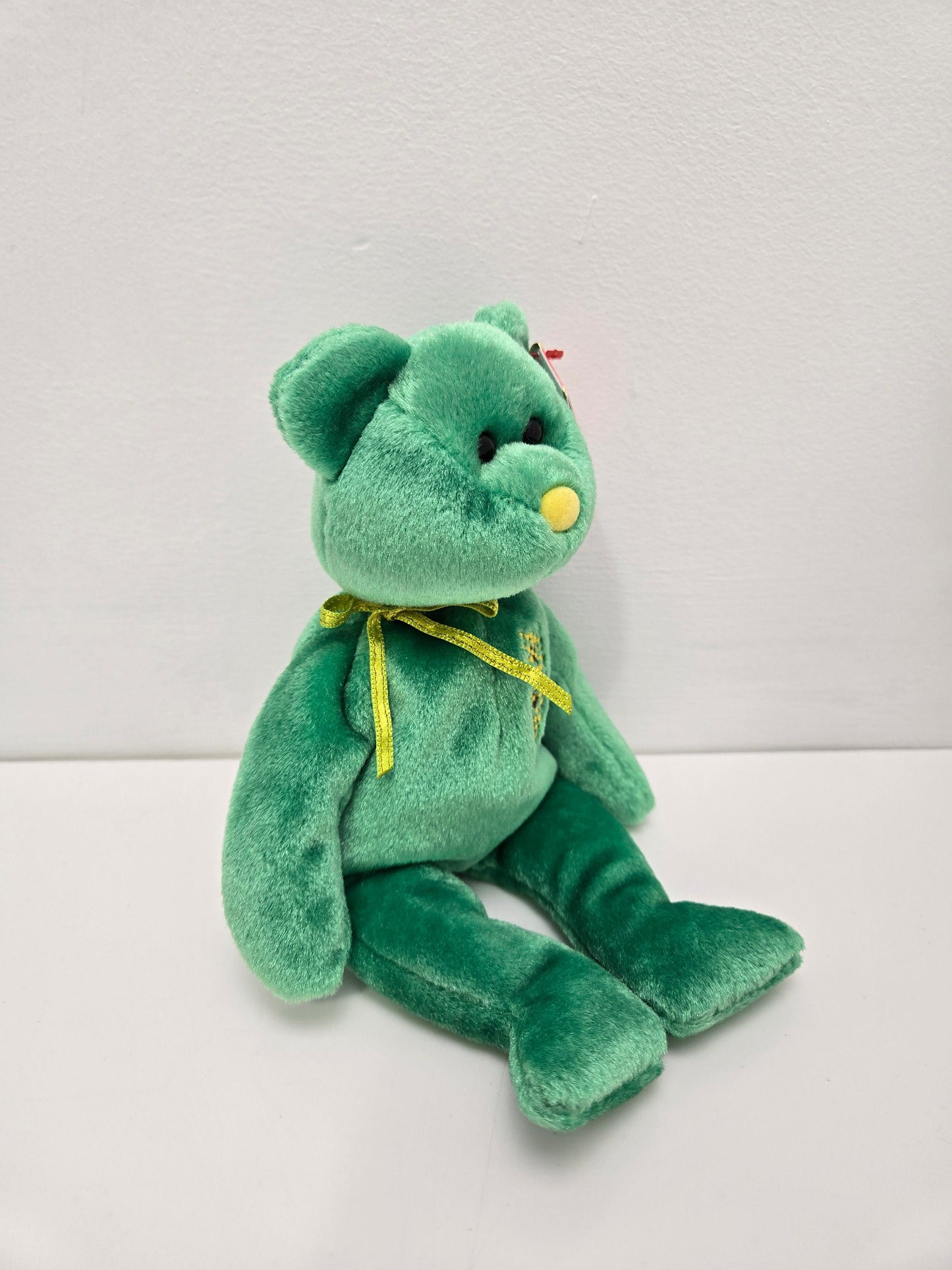 Ty Beanie Baby “Wattlie” the Green Bear - Australian Exclusive (8.5 inch)