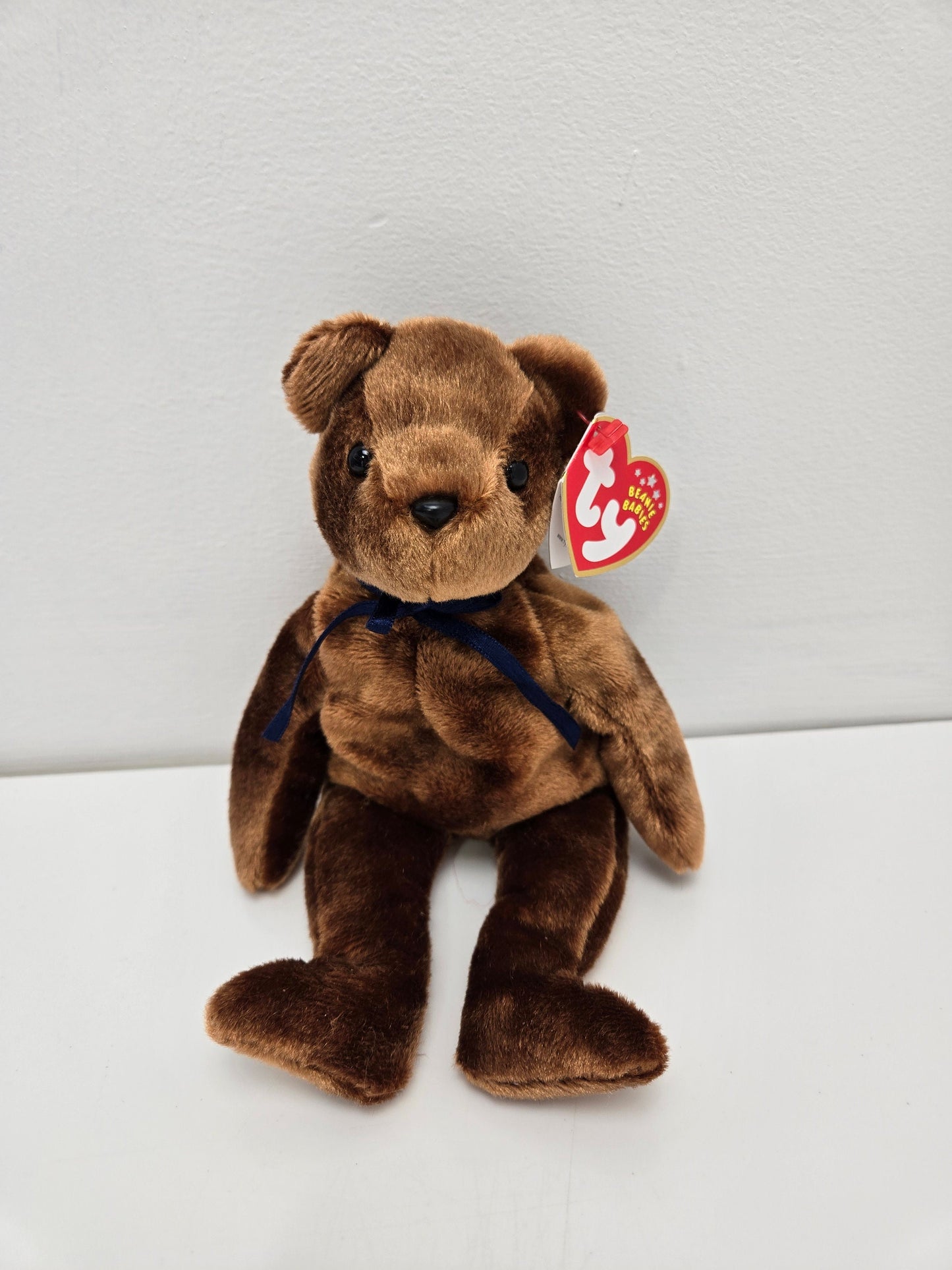 Ty Beanie Baby “Ted-e” the Old Face Brown Bear! (8.5 inch)