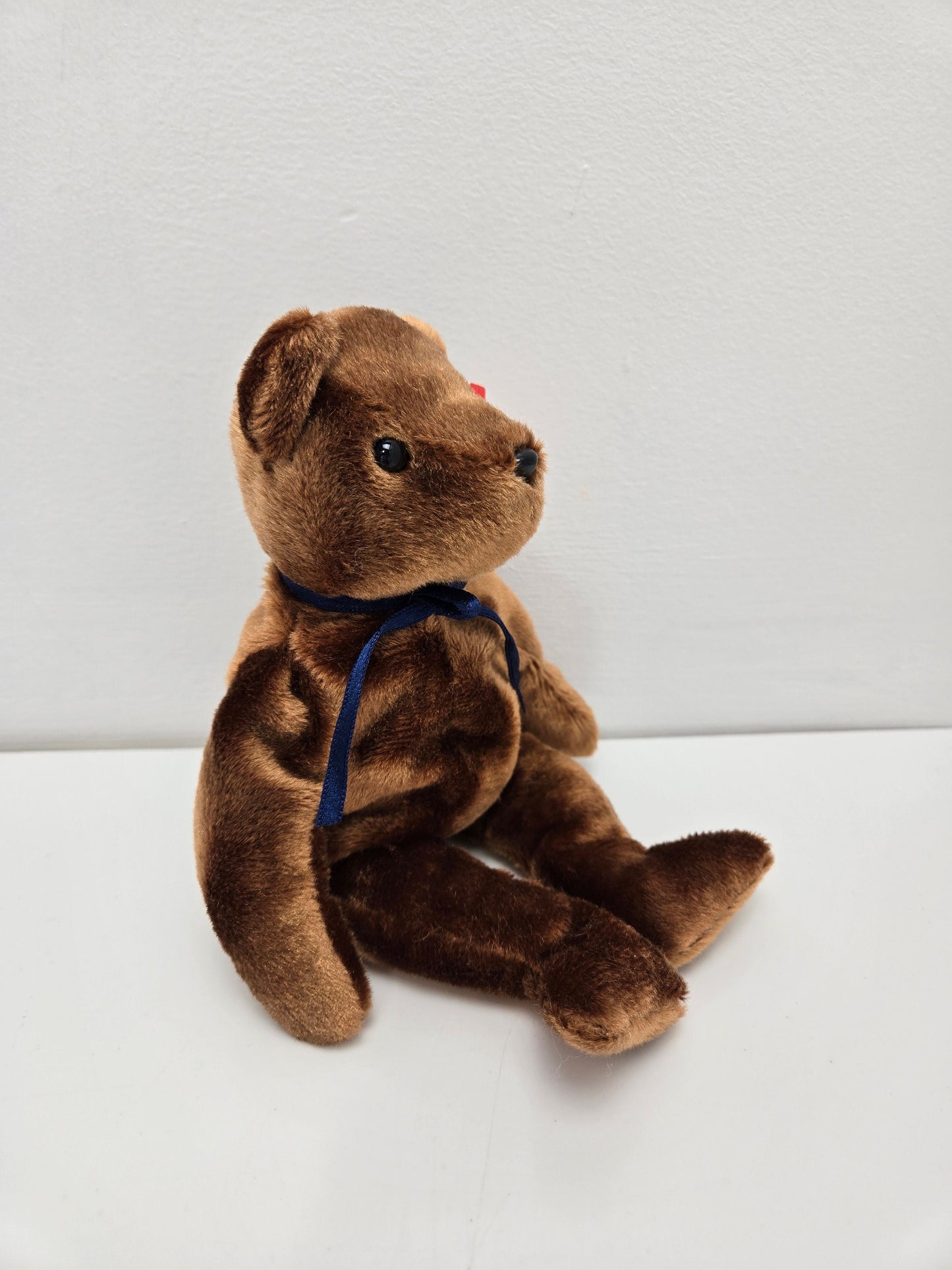 Ty Beanie Baby “Ted-e” the Old Face Brown Bear! (8.5 inch)