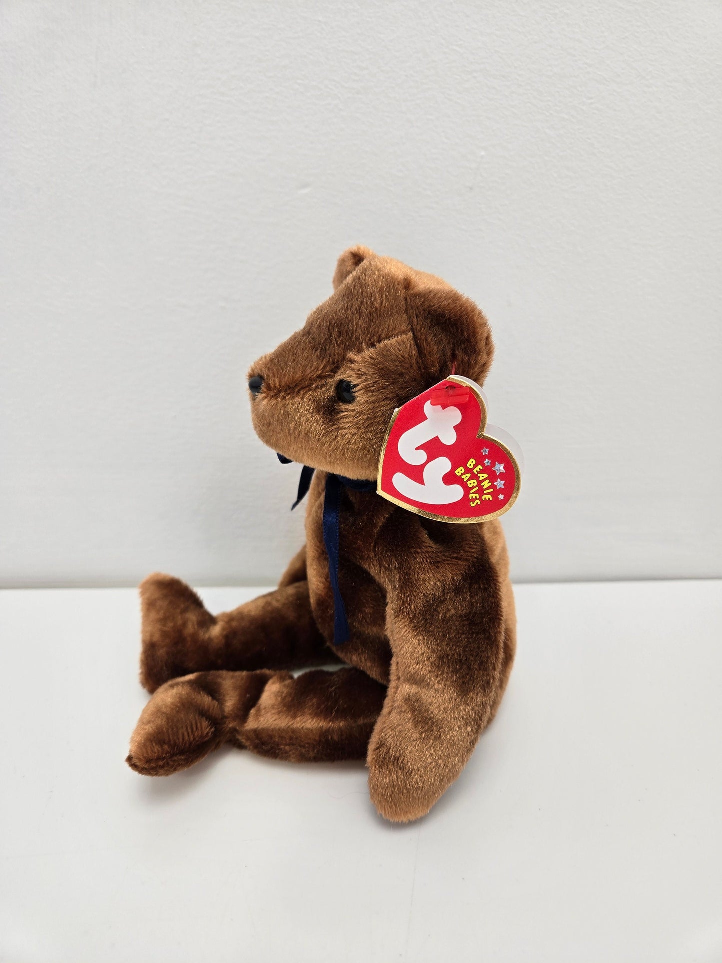 Ty Beanie Baby “Ted-e” the Old Face Brown Bear! (8.5 inch)