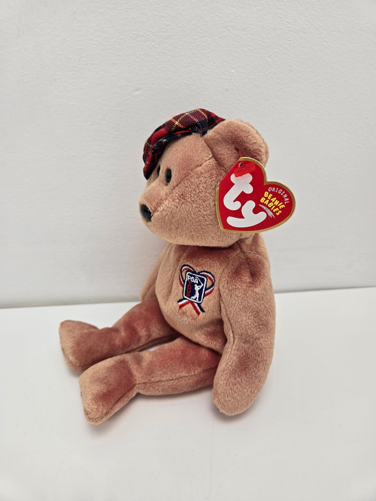 Ty Beanie Baby “Charitee” the PGA Golf Bear! (9 inch)