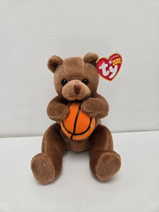 Ty Beanie Baby “Hoops” the Adorable Bear Holding a Basketball (6.5 inch)