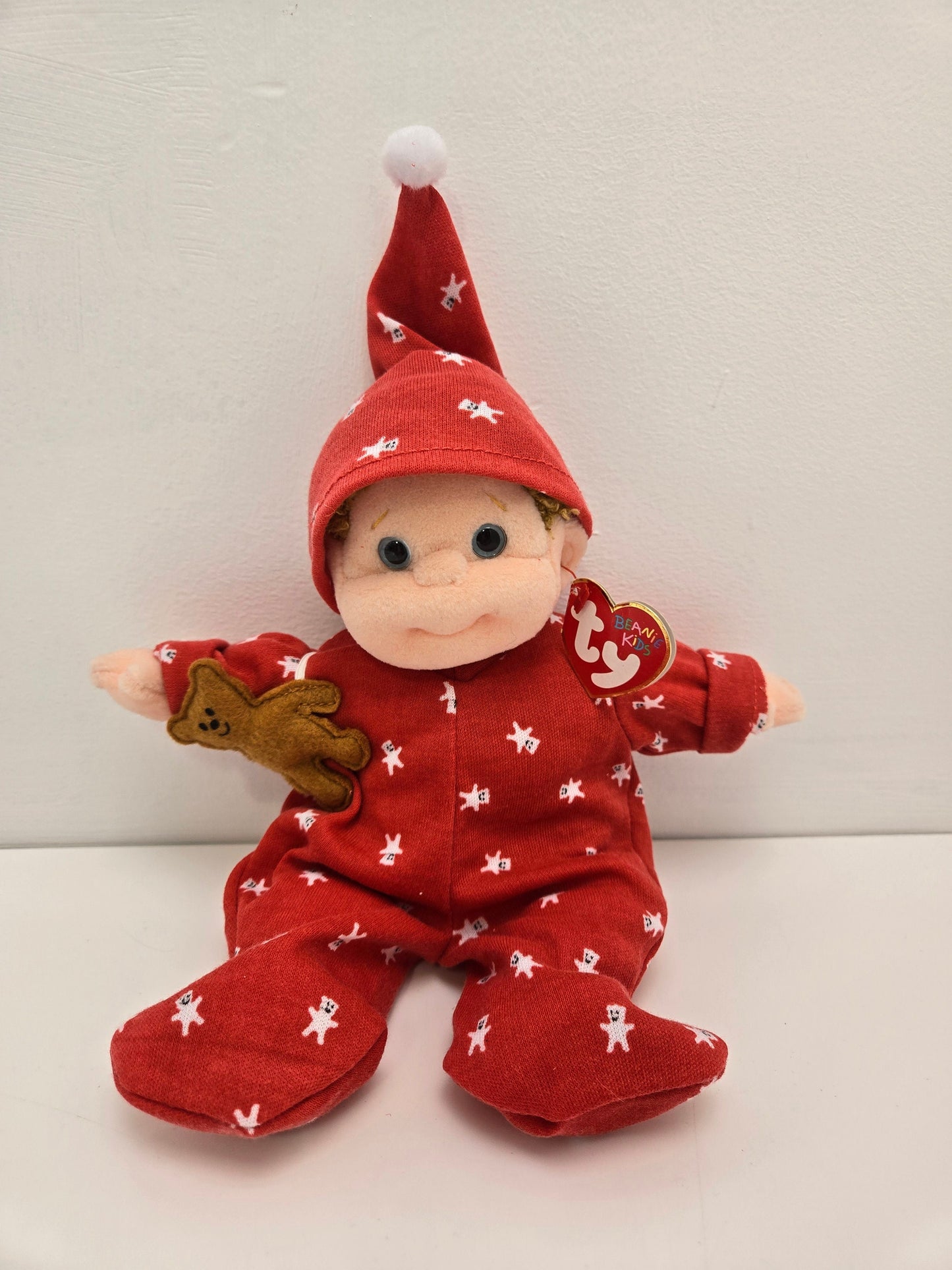 Ty Beanie Kid “Boomer” the Boy Doll in Pajamas (10 inch)